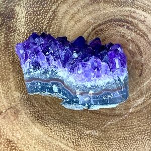 Uruguayan Amethyst Mini Geode Crystal Cluster